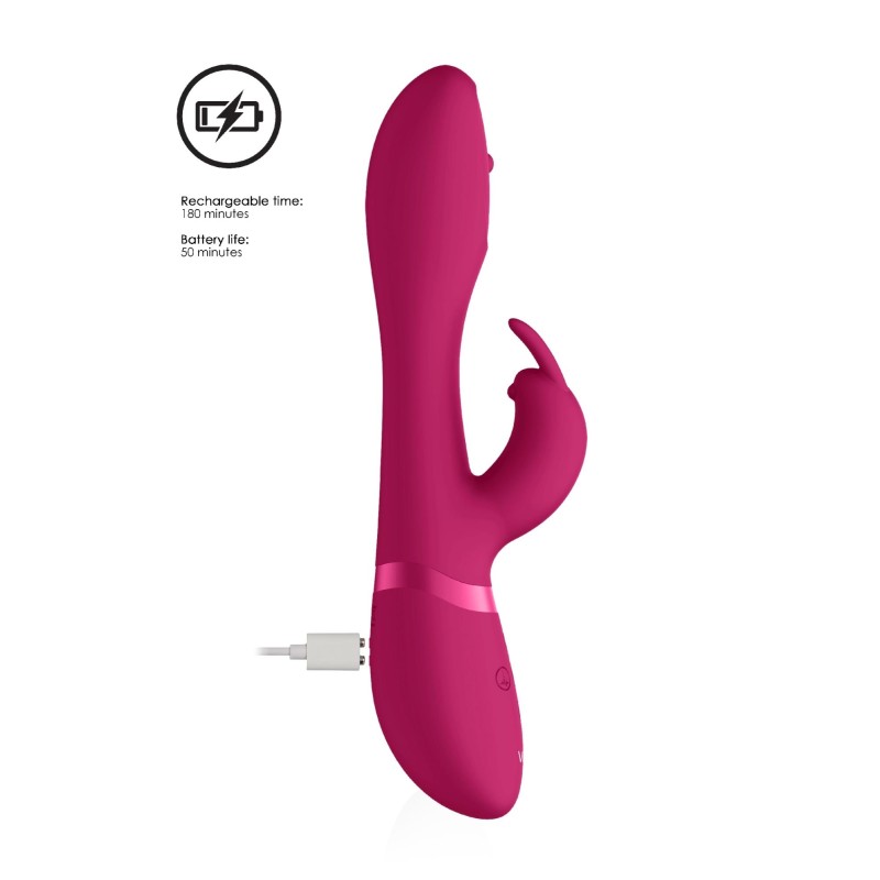 Wibrator masażer - Spinning G-spot Rabbit - Pink